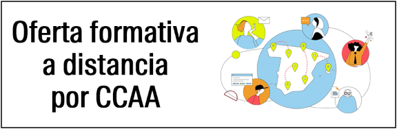 Oferta formativa a distancia por Comunidades Autónomas