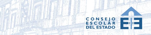 Cabera con el logo del Consejo Escolar del Estado, formato responsive