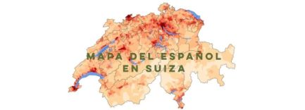 Mapa del Español en Suiza