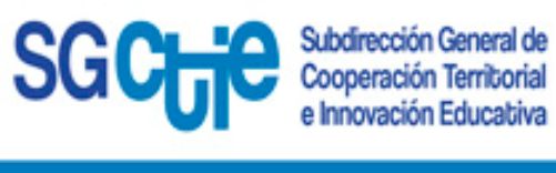 Logotipo de la Subdirección General de Cooperación Territorial e Innovación Educativa