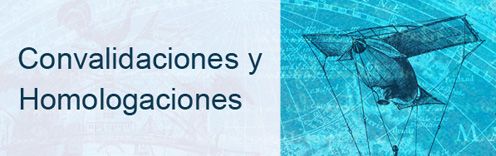 Acceso al portal de Convalidaciones y Homologaciones