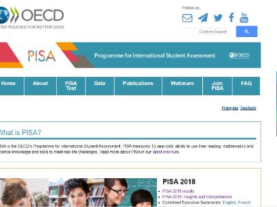 Web PISA en OCDE