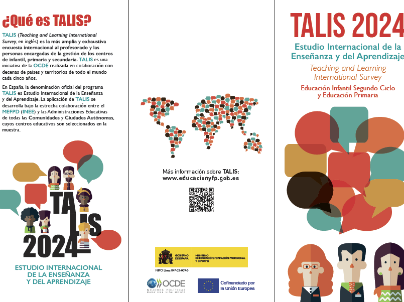 Imagen folleto TALIS 2024 Infantil y Primaria