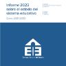 Portada del informe 2023 sobre el estado del sistema educativo con el logo del CEE