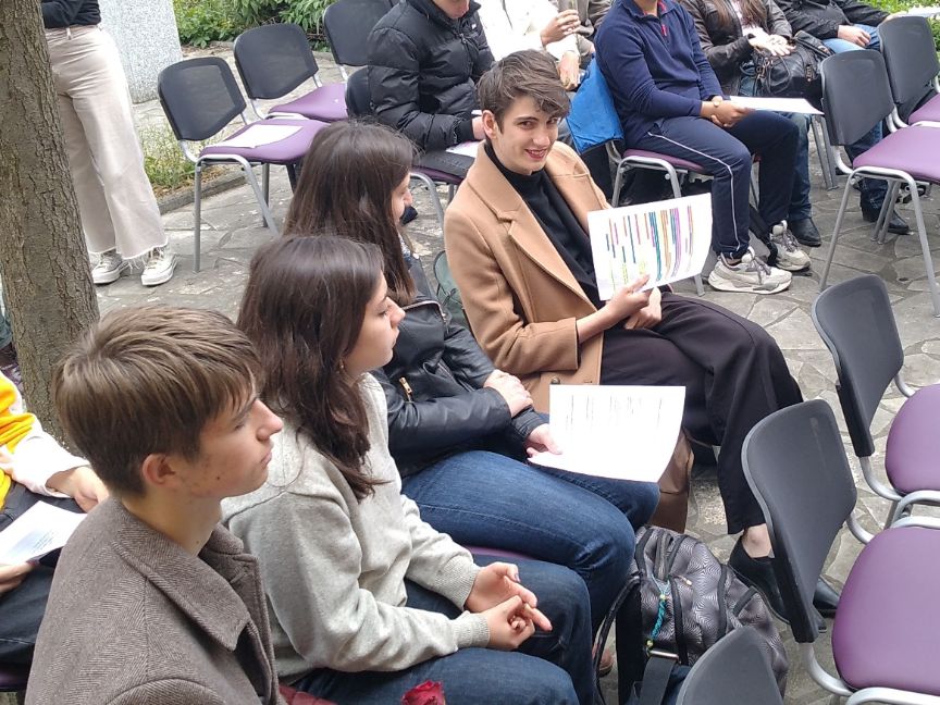 Los alumnos de première en el Instituto Cervantes