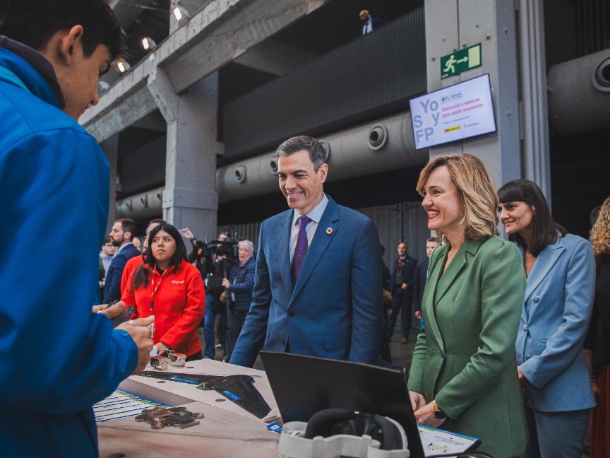 Pedro Sánchez apuesta por "más inversión en educación y en formación" para seguir siendo líderes en crecimiento y en creación de empleo