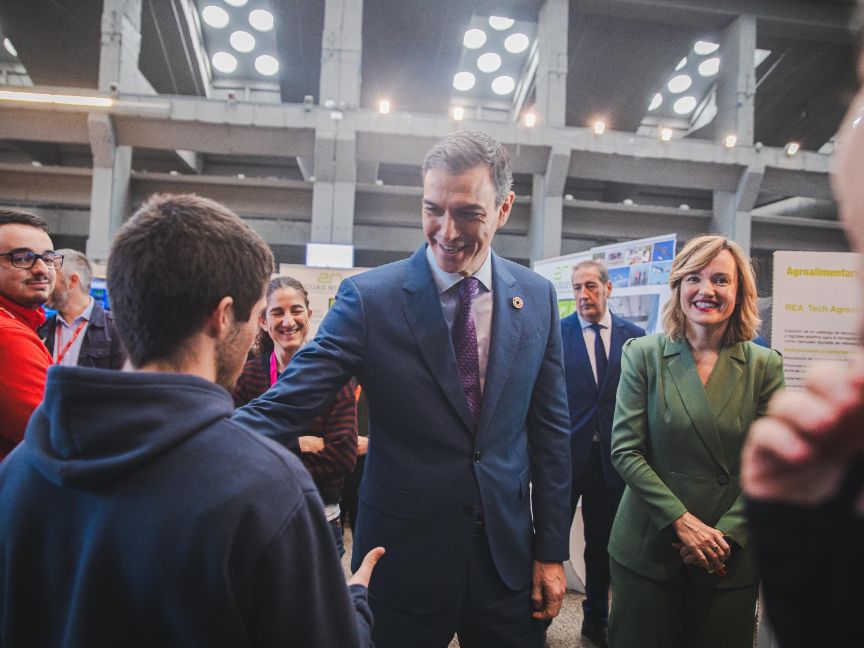 Pedro Sánchez apuesta por "más inversión en educación y en formación" para seguir siendo líderes en crecimiento y en creación de empleo