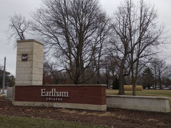 Vista del Campus de Earlham College