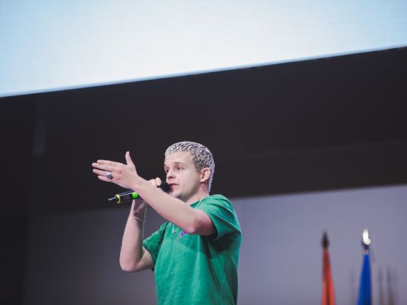 El raperto Arkero en el Congreso Internacional de FP