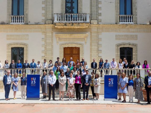 Foto de familia de la reunión de Jerez