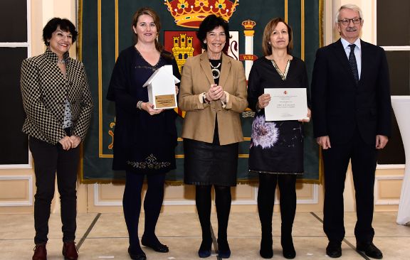 Entrega de los Premios Irene 2018 a cargo de la ministra de Educación y FP, Isabel Celaá.