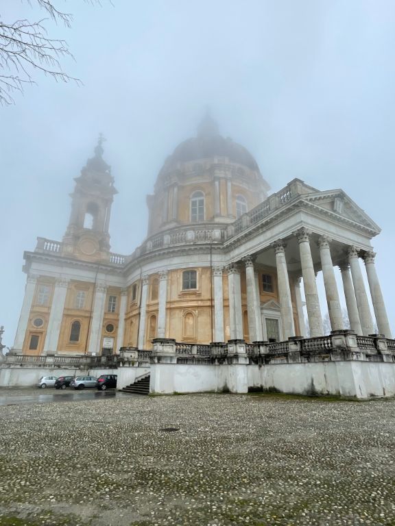 Turin en invierno, Basílica de Superga