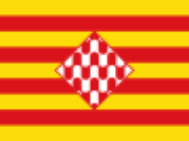 Bandera de la provincia de Girona