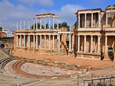  Teatro romano de Mérida