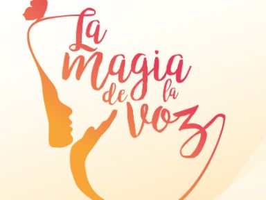 Logo "La magia de la voz"