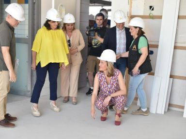 Visita al CEIP de Casalarreina