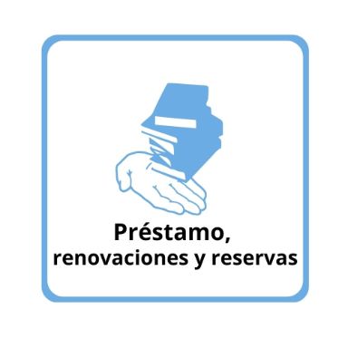 Préstamo, renovaciones, reservas