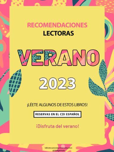 Recomendaciones verano 2023