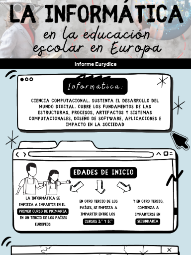 La informática en la educación escolar en Europa