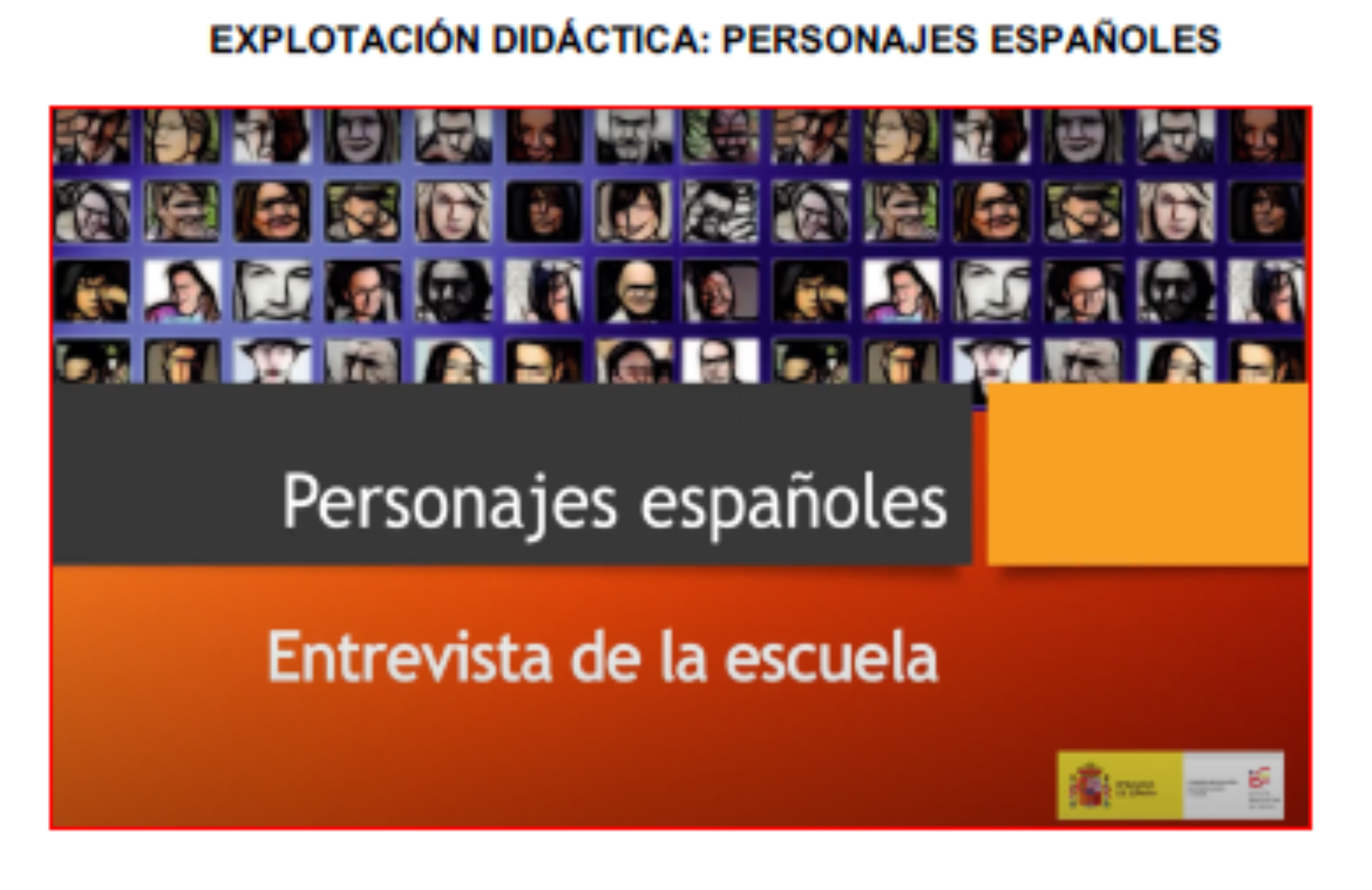 Personajes españoles