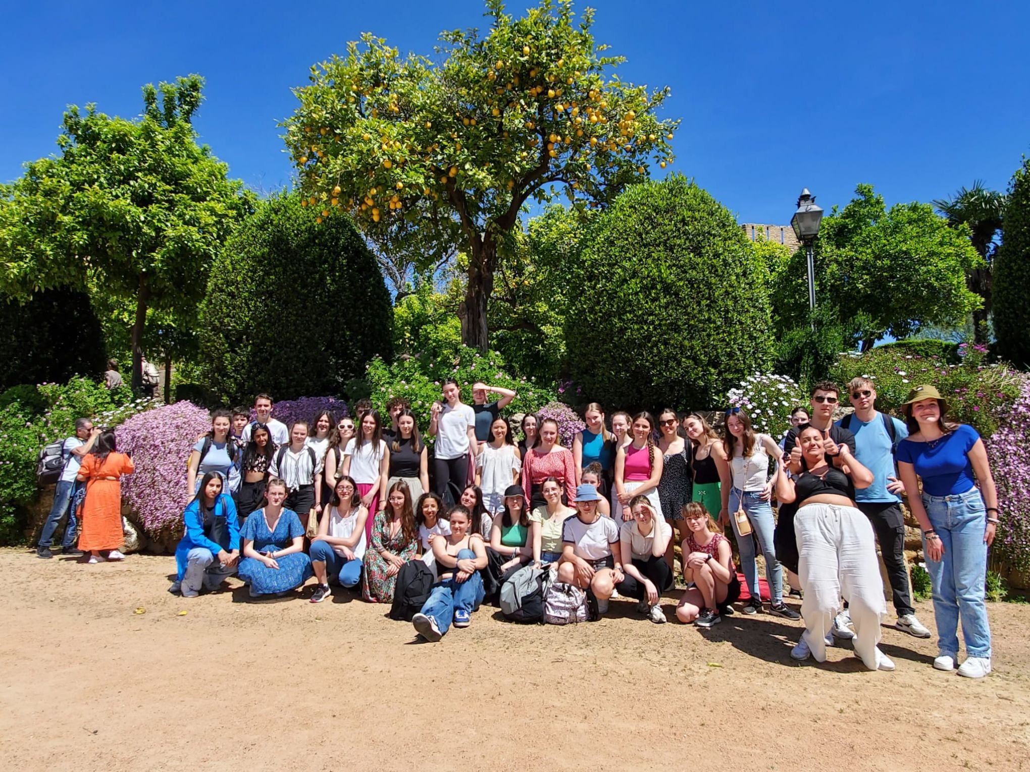 Alumnos participantes en el intercambio.