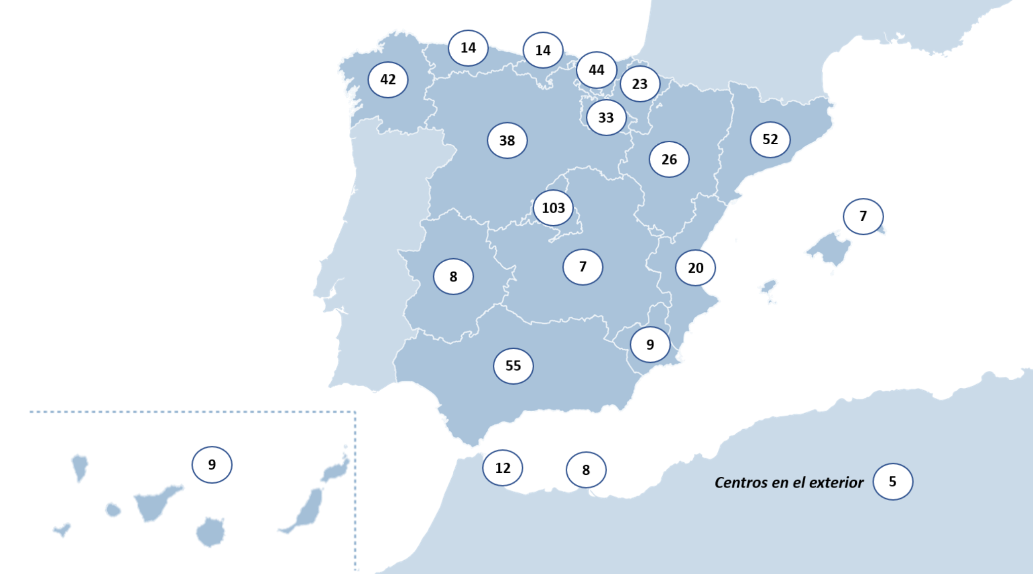 Mapa de participación