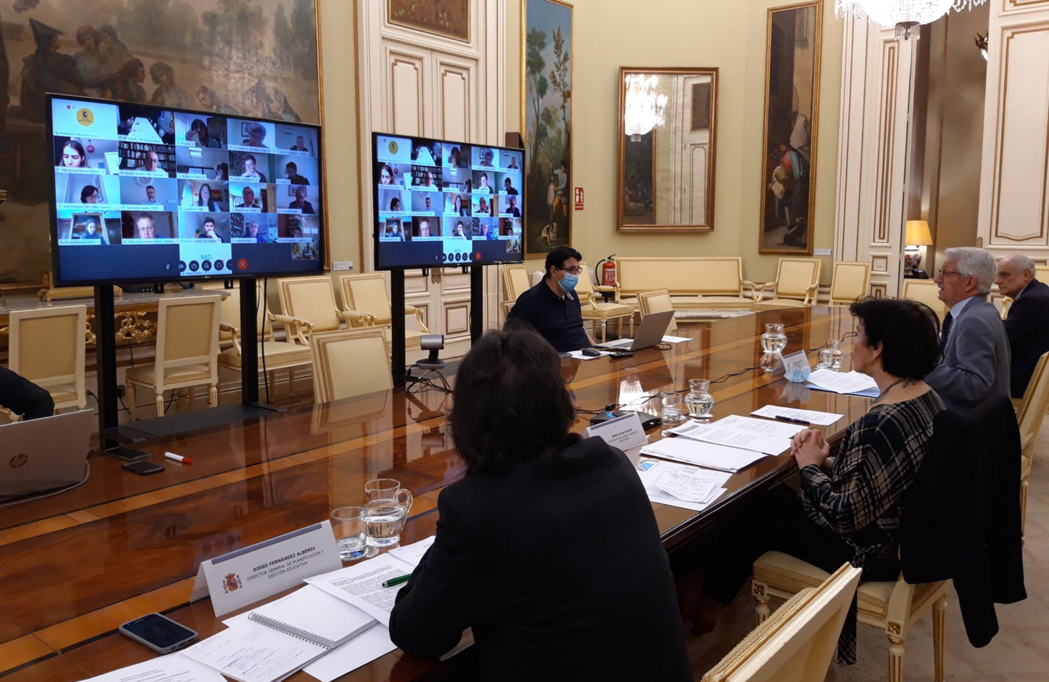 Reunión del Observatorio de Becas