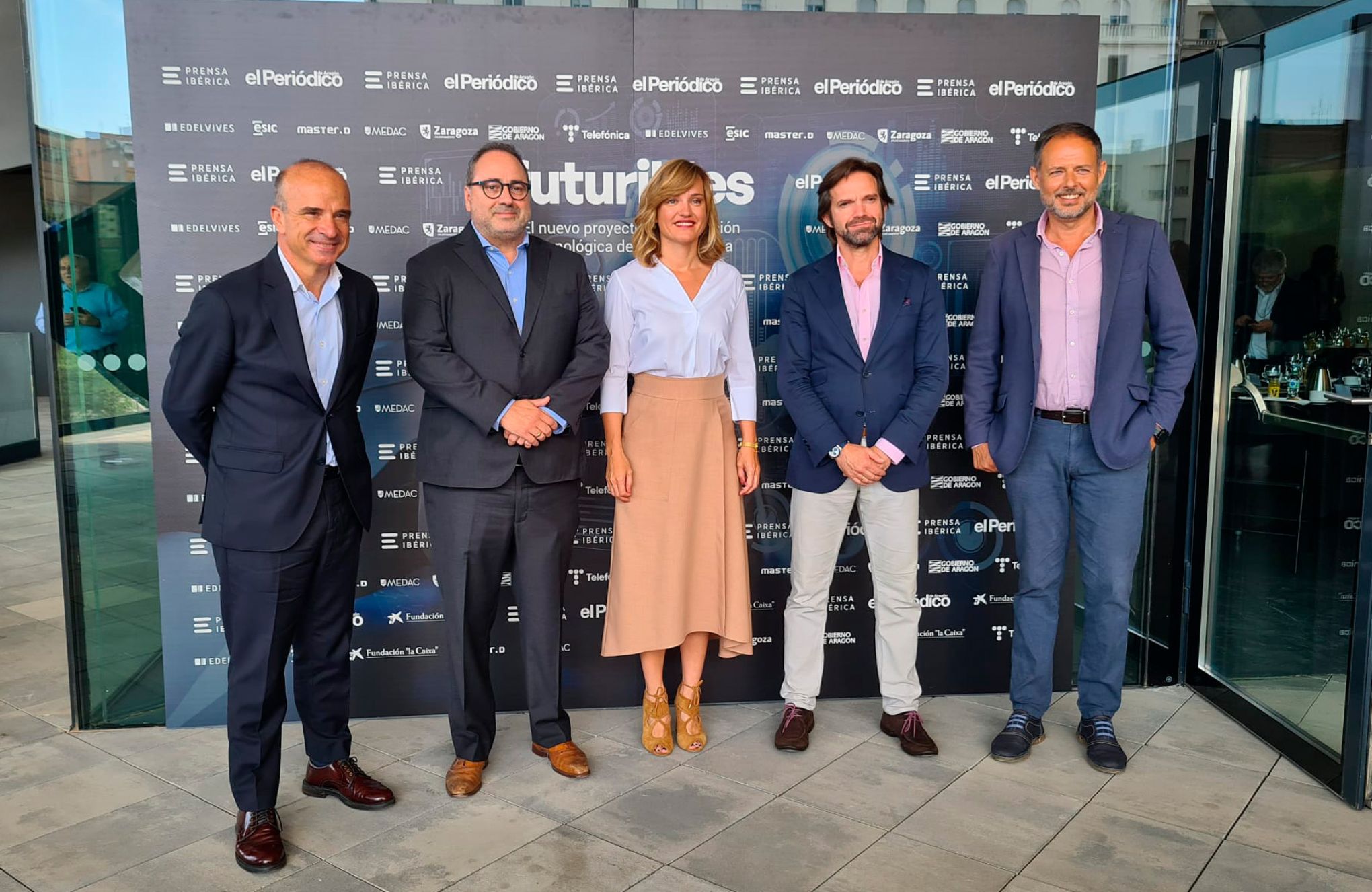 La ministra Pilar Alegría participa en la inauguración de la jornada Futuribles en Zaragoza