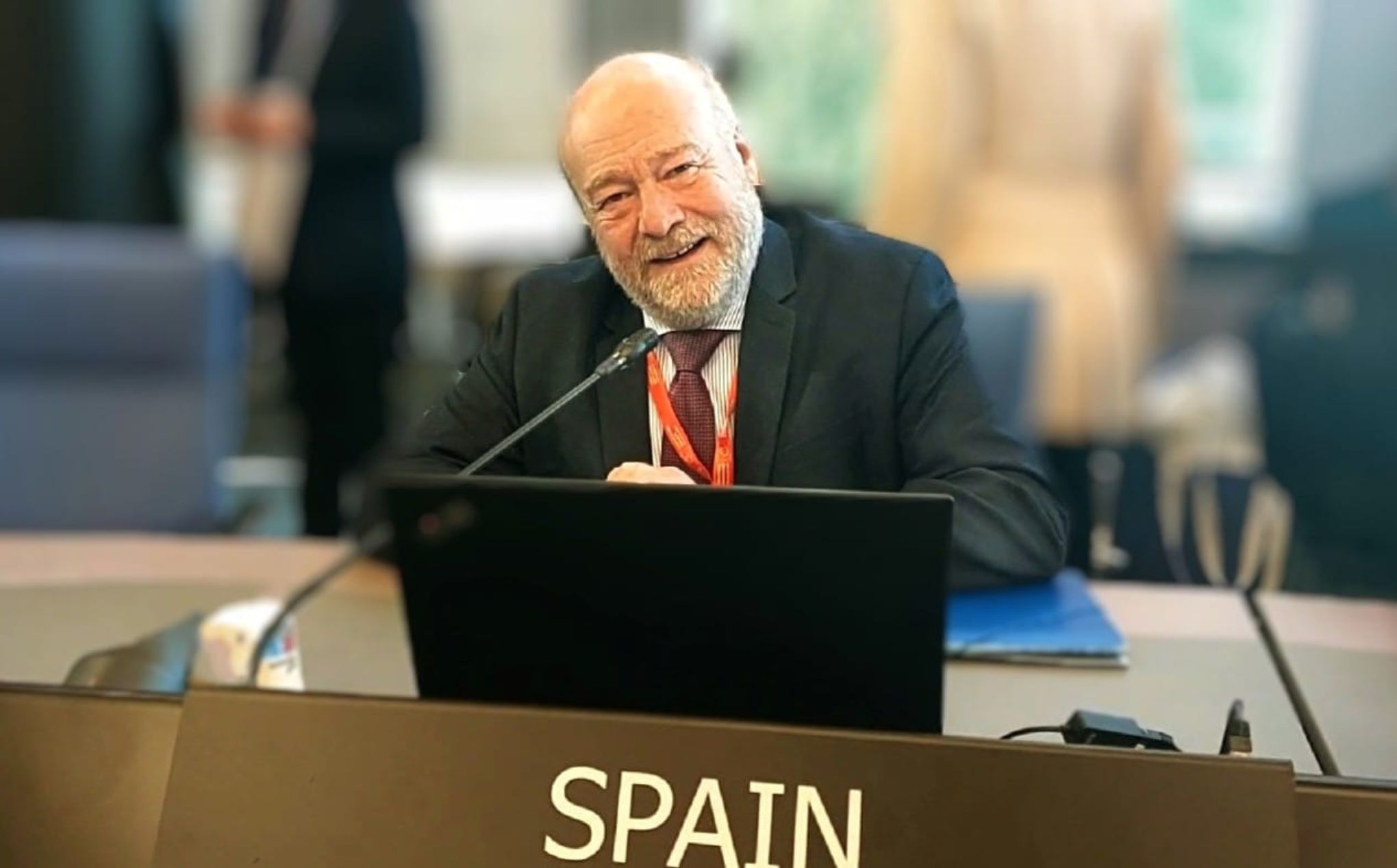 El secretario de Estado de Educación, José Manuel Bar, en la Conferencia Permanente de ministros de Eduación de Consejo de Europa