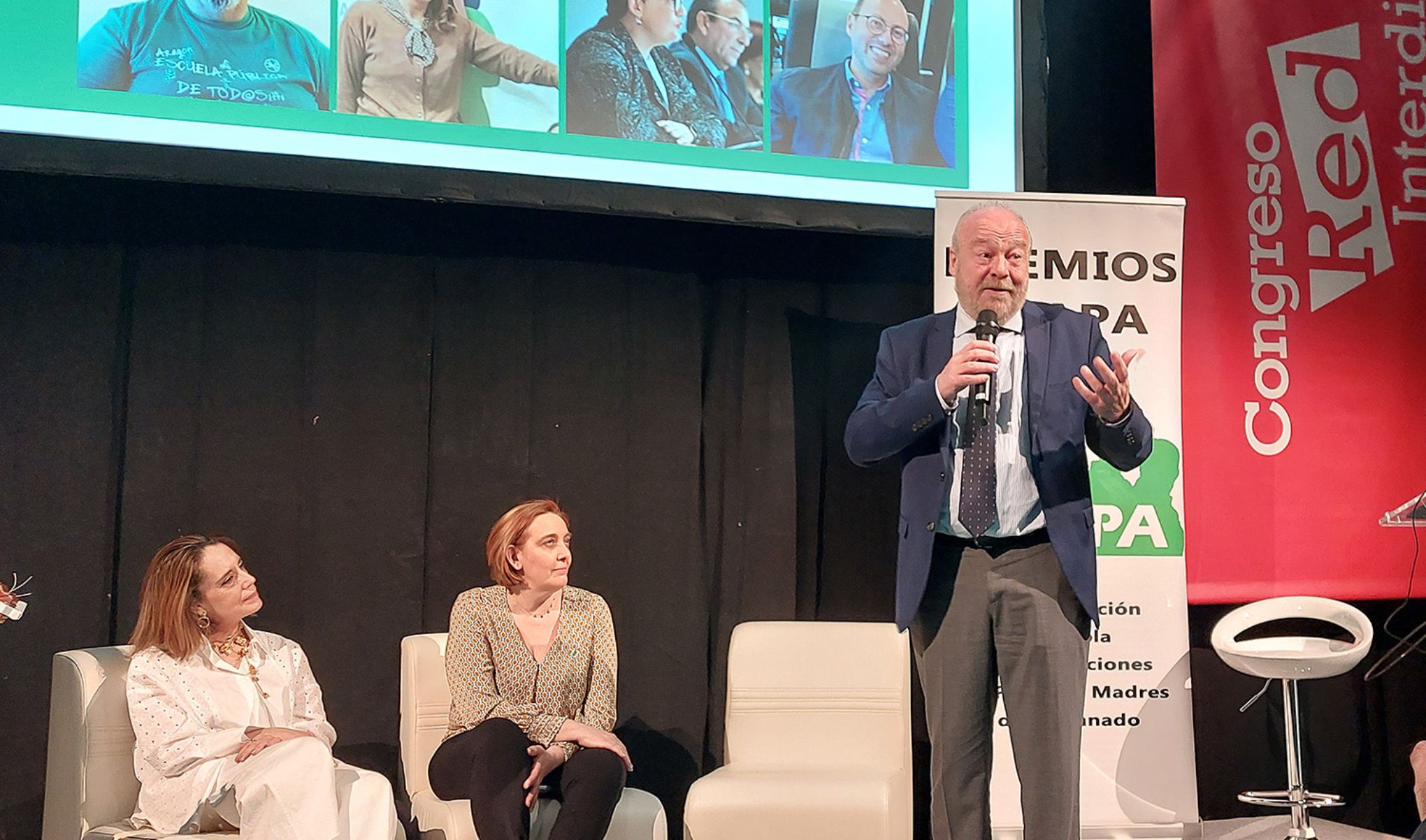 El secretario de Estado de Educación, José Manuel Bar, en la entrega de los Premios CEAPA