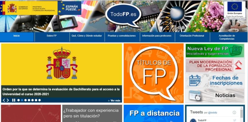 Estudiar en España con FP