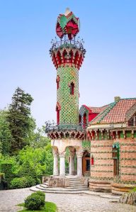 Fachada del Capricho de Comillas