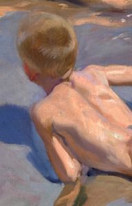 Niño pintado por Joaquín Sorolla