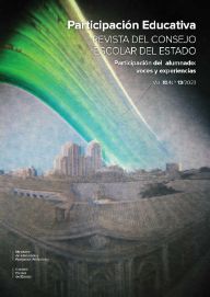 Portada del número 13 de la revista Participación Educativa