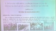 Formación sobre la Ley de Memoria Democrática 