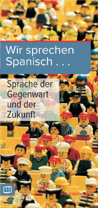 Folleto divulgativo en alemán: Wir sprechen Spanisch...