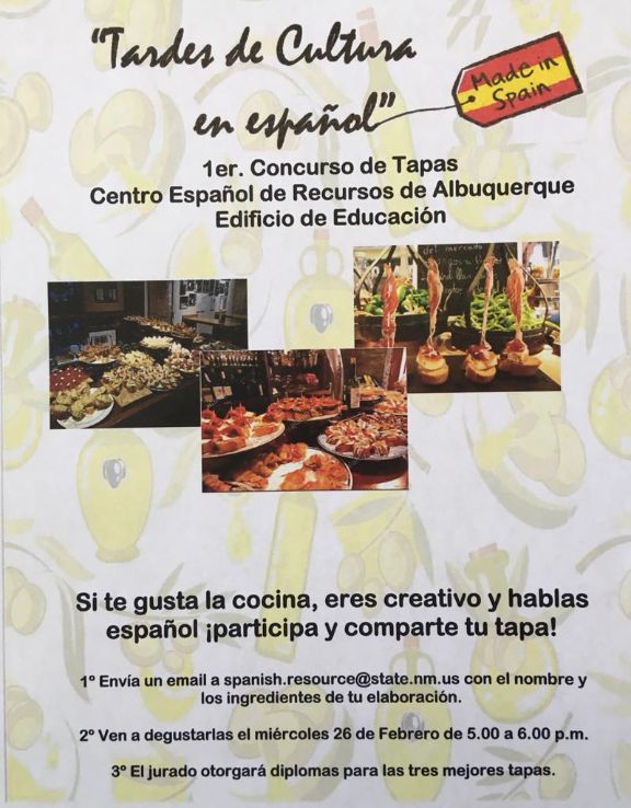 Concurso de tapas Febrero 2020