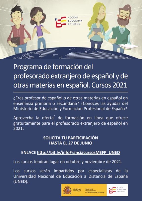 cursos UNED MEFP 2021