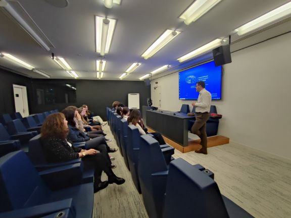 Visita al Parlamento Europeo