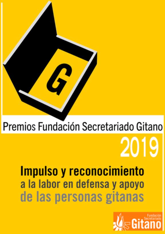 Logo convocatoria premios Fundación Secretariado Gitano