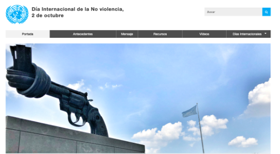 captura de la web de la unesco: fotografía de una pistola con cañón enrollado.