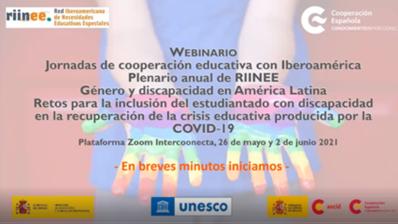 Captura de pantalla del webinar