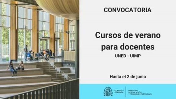 Cartel de los cursos de verano