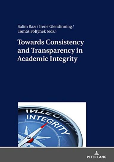 Portada Toward Consistency and Transparency in Academic Integrity