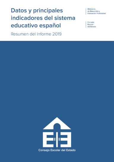 Datos y principales indicadores del sistema educativo español