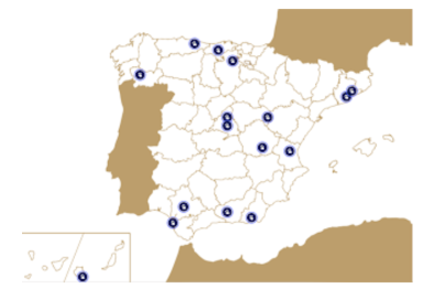 Mapa A2.2 Mi lugar en España