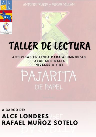 Taller de lectura y manualidad organizado por ALCE Londres