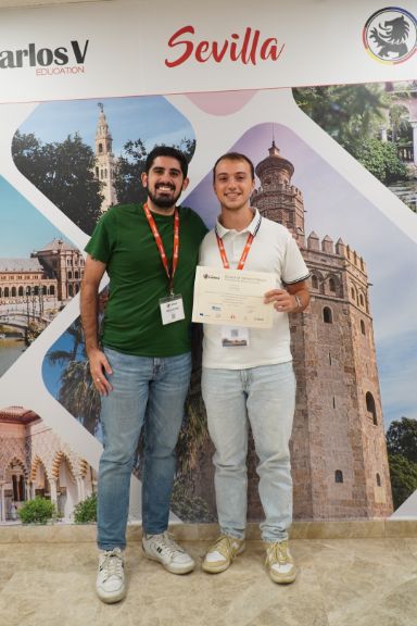 Desde Austria, os compartimos unas imágenes que muestran cómo Luca Atienza e Iveta Koleva, ganador y finalista respectivamente del I Concurso Nacional