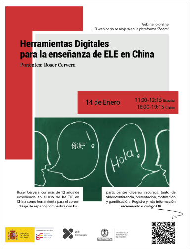 Cartel conferencia Herramientas digitales