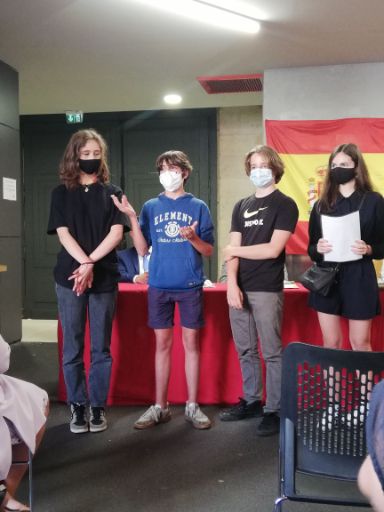 alumnos discursos